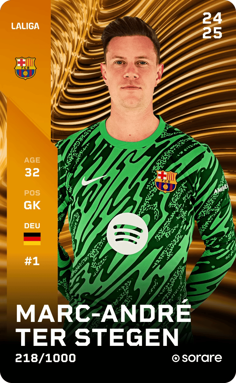 ter Stegen 2024-25 • Limited 218/1000