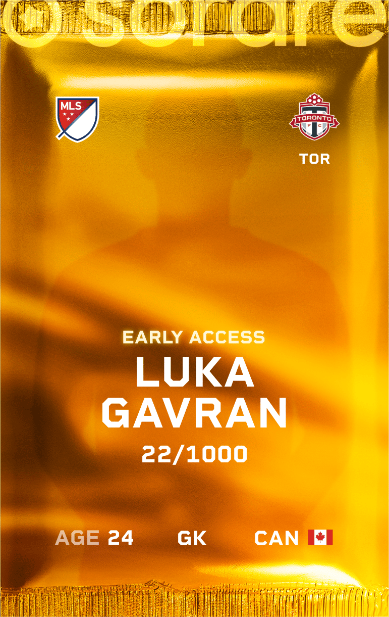 Luka Gavran 2025-26 • Limited 22/1000