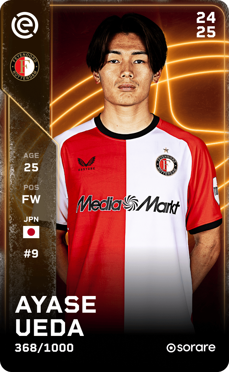 Ayase Ueda 2024-25 • Limited 368/1000