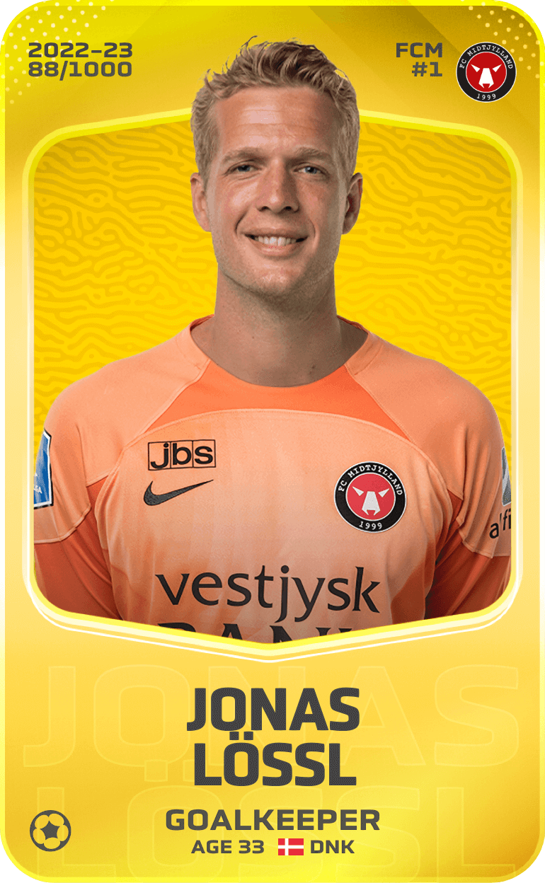 Jonas Lössl 2022-23 • Limited 88/1000