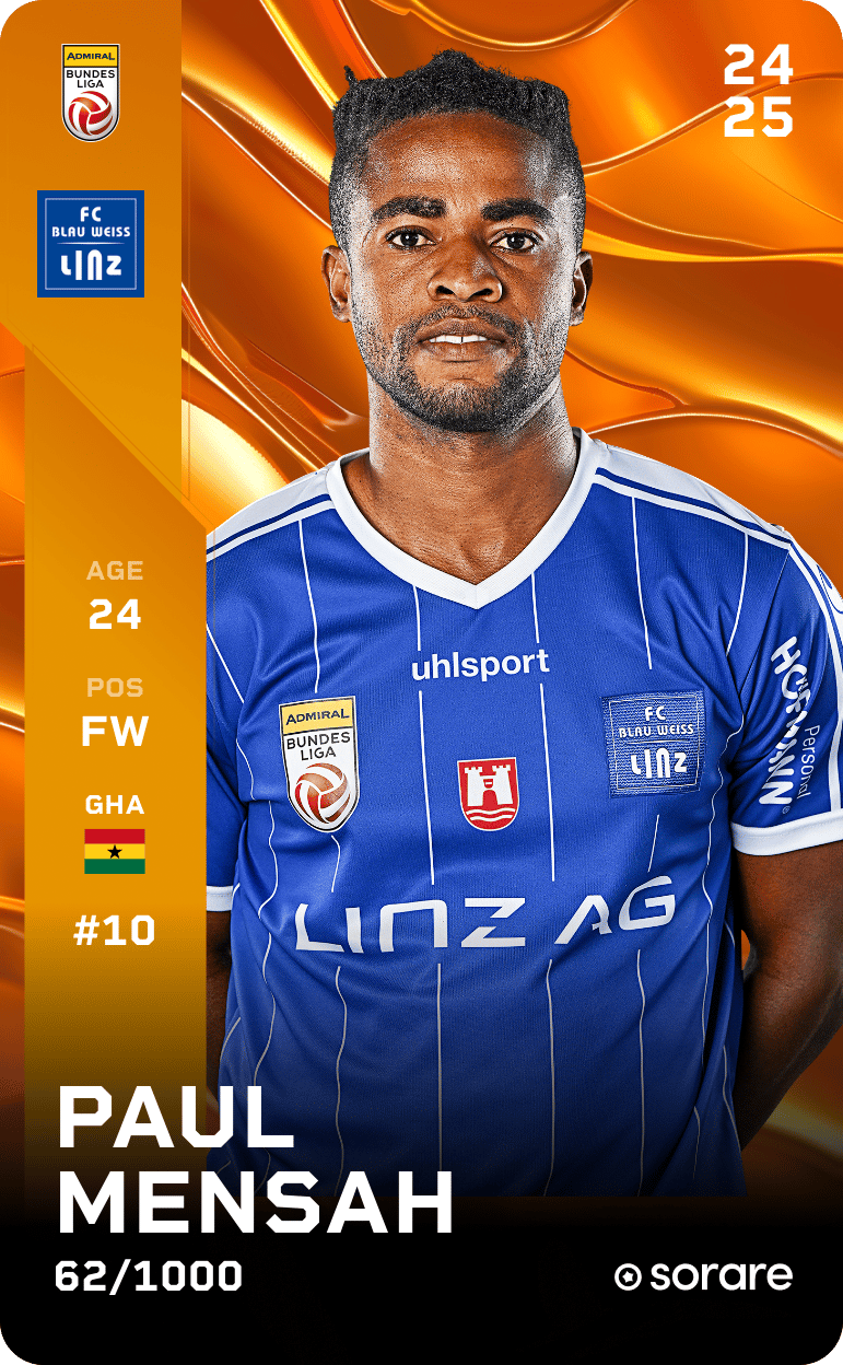 Paul Mensah 2024-25 • Limited 62/1000