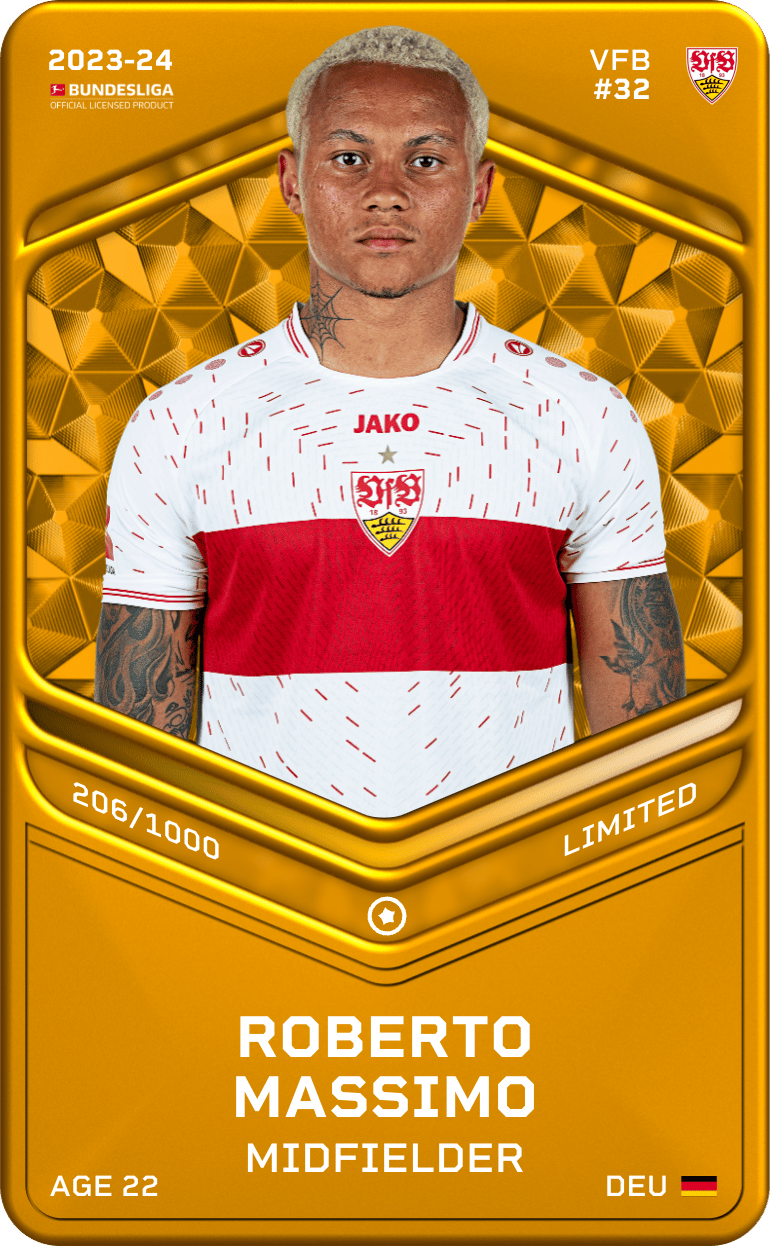Roberto Massimo 2023-24 • Limited 206/1000