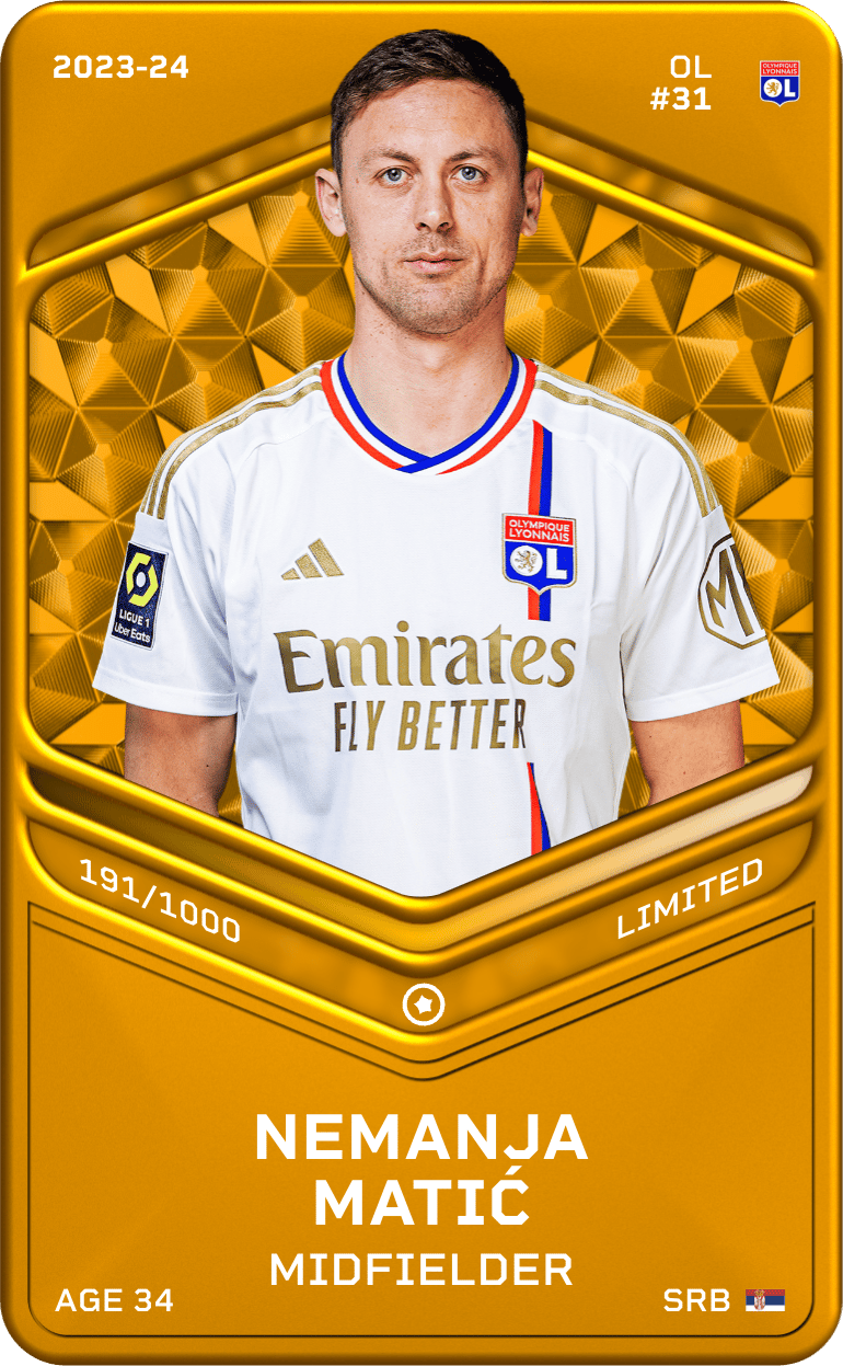 Nemanja Matić 2023-24 • Limited 191/1000
