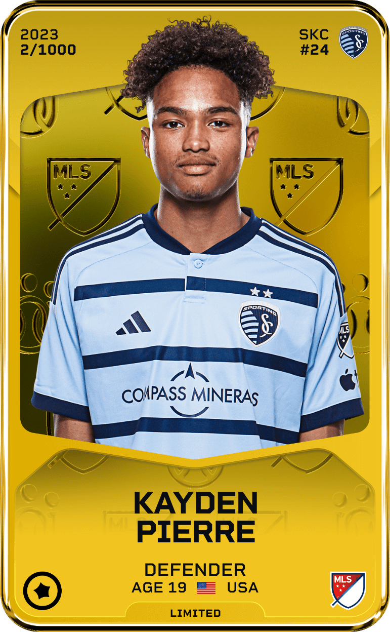 Kayden Pierre 2023-24 • Limited 2/1000
