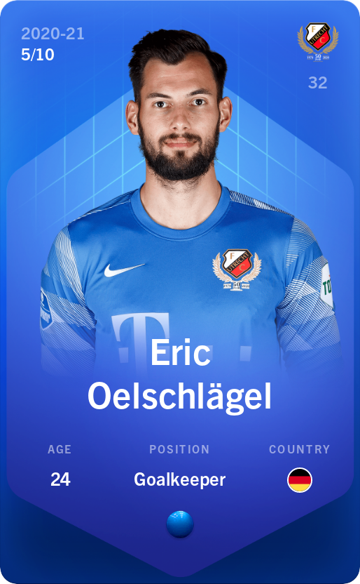 Sorare - Sorare Official - Eric Oelschlägel 2020-21 • Super Rare 5/10 - NFT # 49730872442784075648888394163866864560703518242596310522793706590011386589816