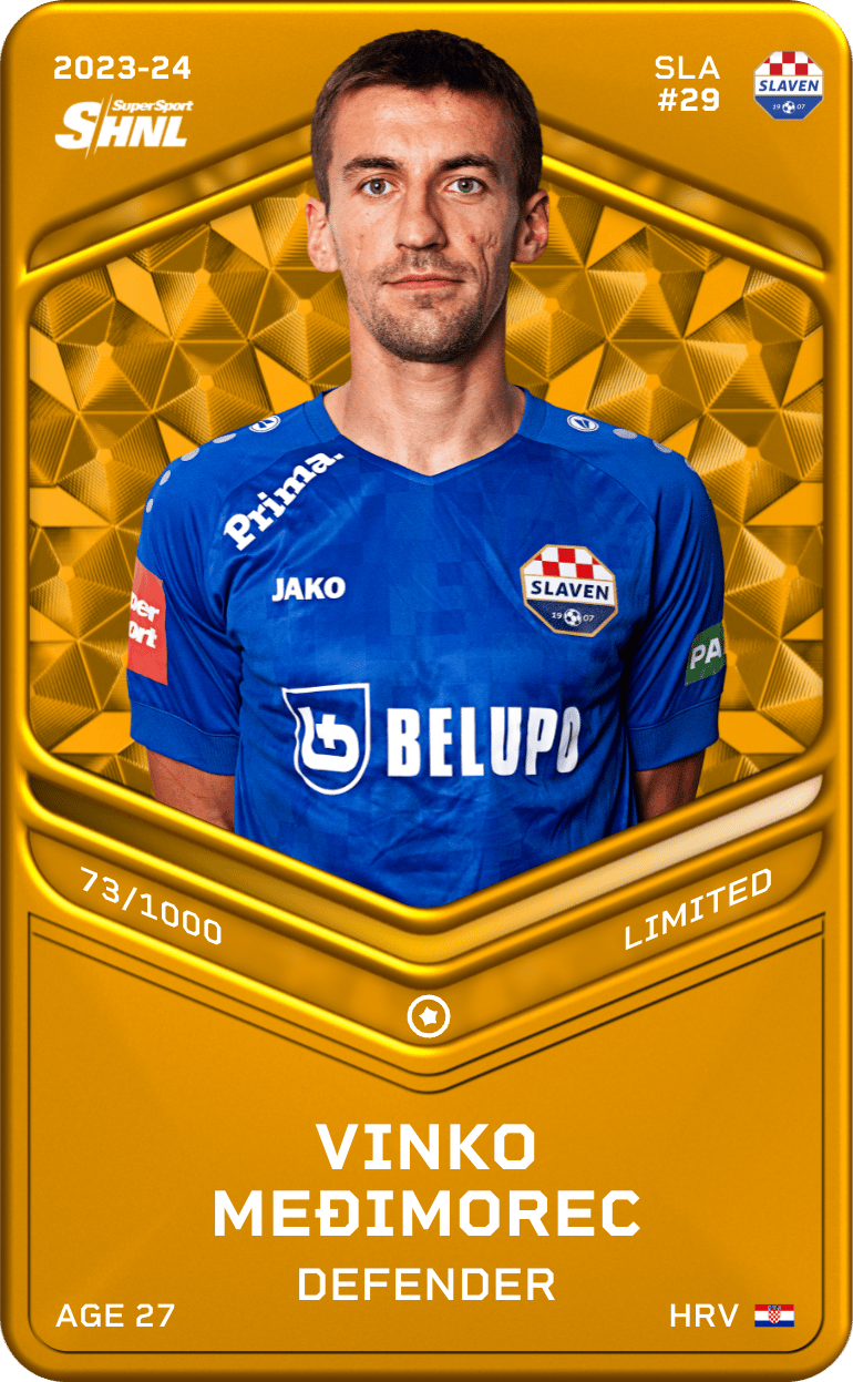 Vinko Međimorec 2023-24 • Limited 73/1000