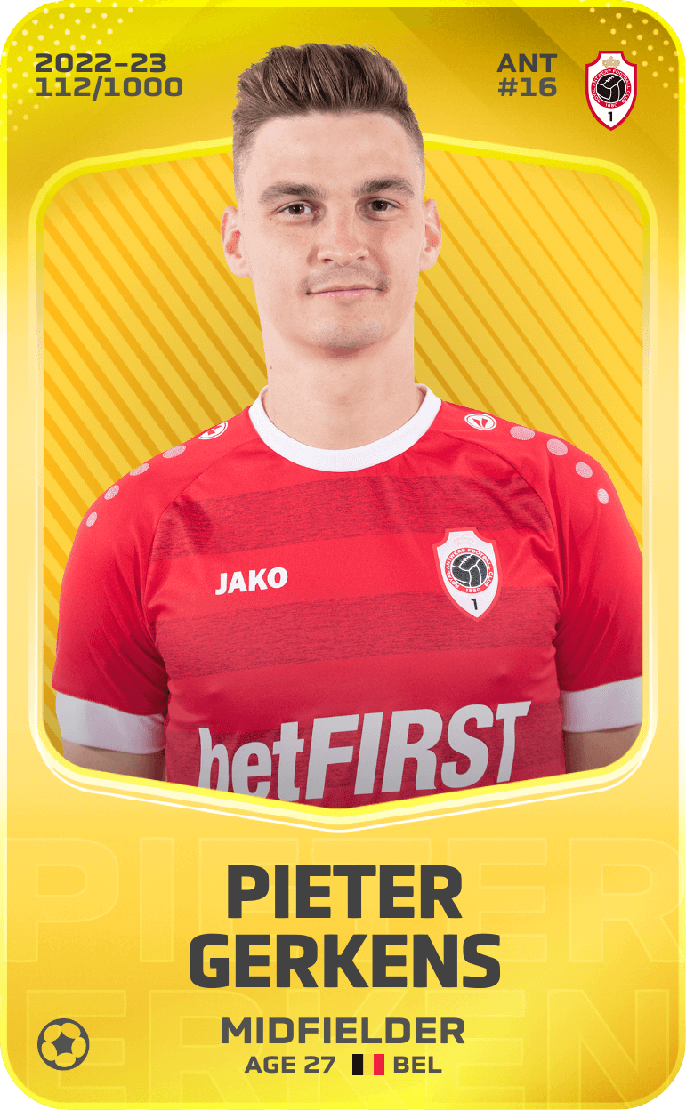 Pieter Gerkens 2022-23 • Limited 112/1000