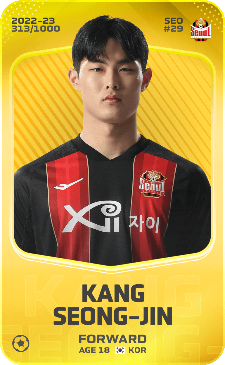 Kang Seong-Jin 2022-23 • Limited 313/1000
