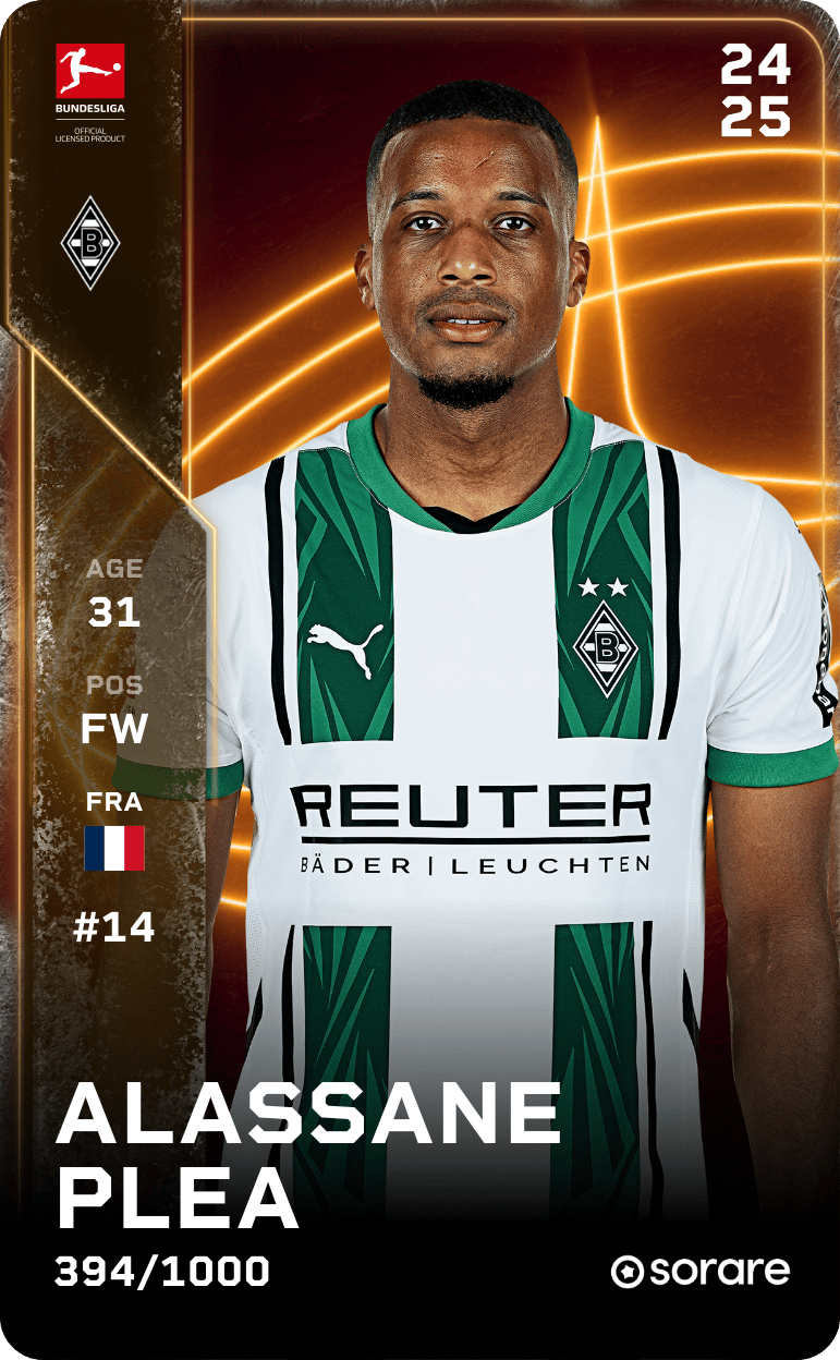 Alassane Plea 2024-25 • Limited 394/1000