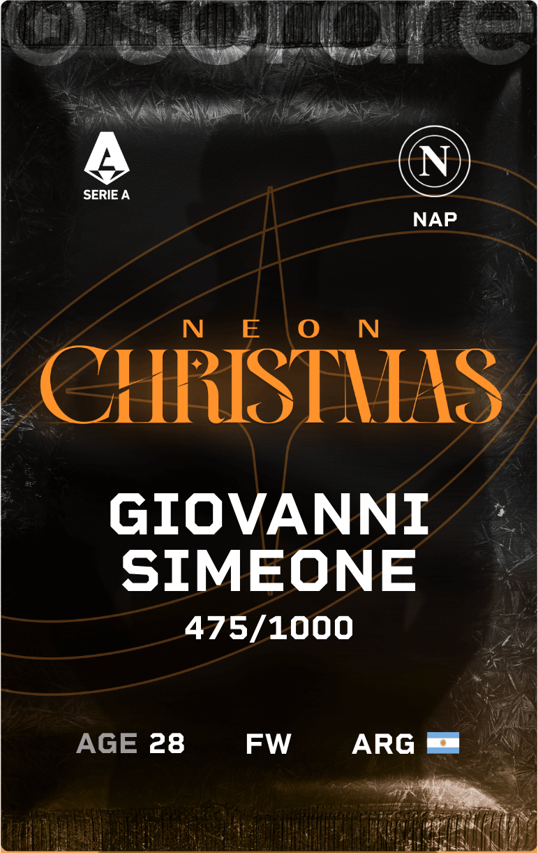 Giovanni Simeone 2024-25 • Limited 475/1000