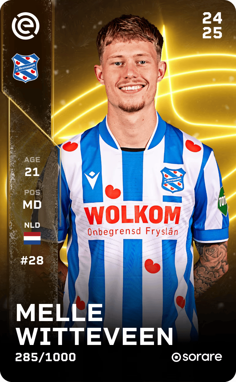 Melle Witteveen 2024-25 • Limited 285/1000