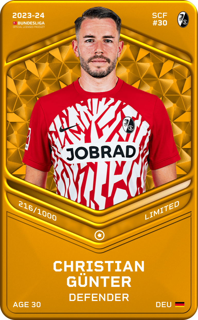 Christian Günter 2023-24 • Limited 216/1000