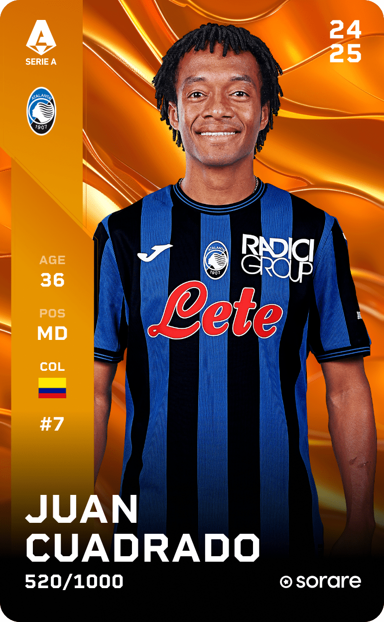 Juan Cuadrado 2024-25 • Limited 520/1000