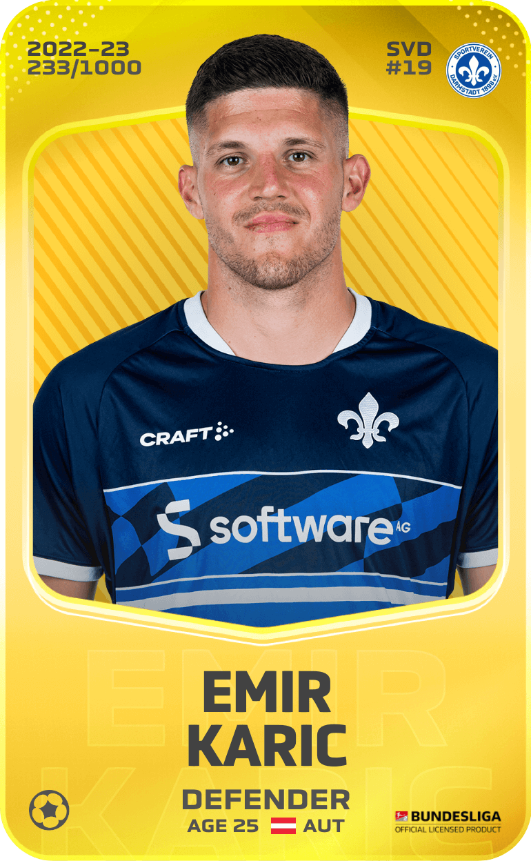 Emir Karic 2022-23 • Limited 233/1000