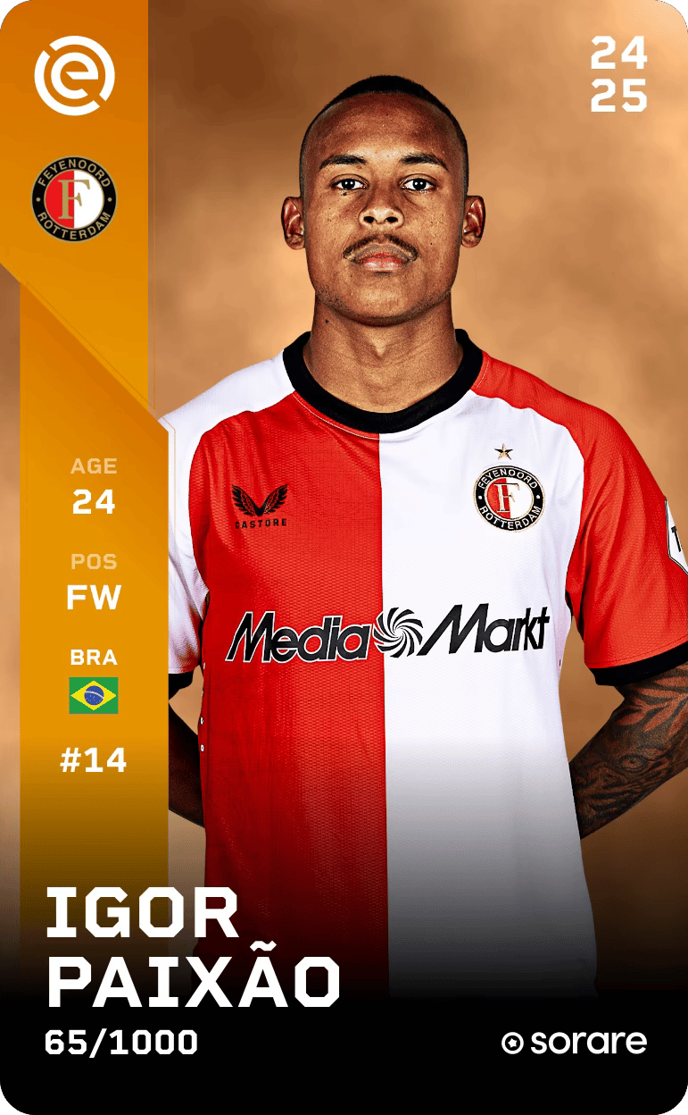 Igor Paixão 2024-25 • Limited 65/1000