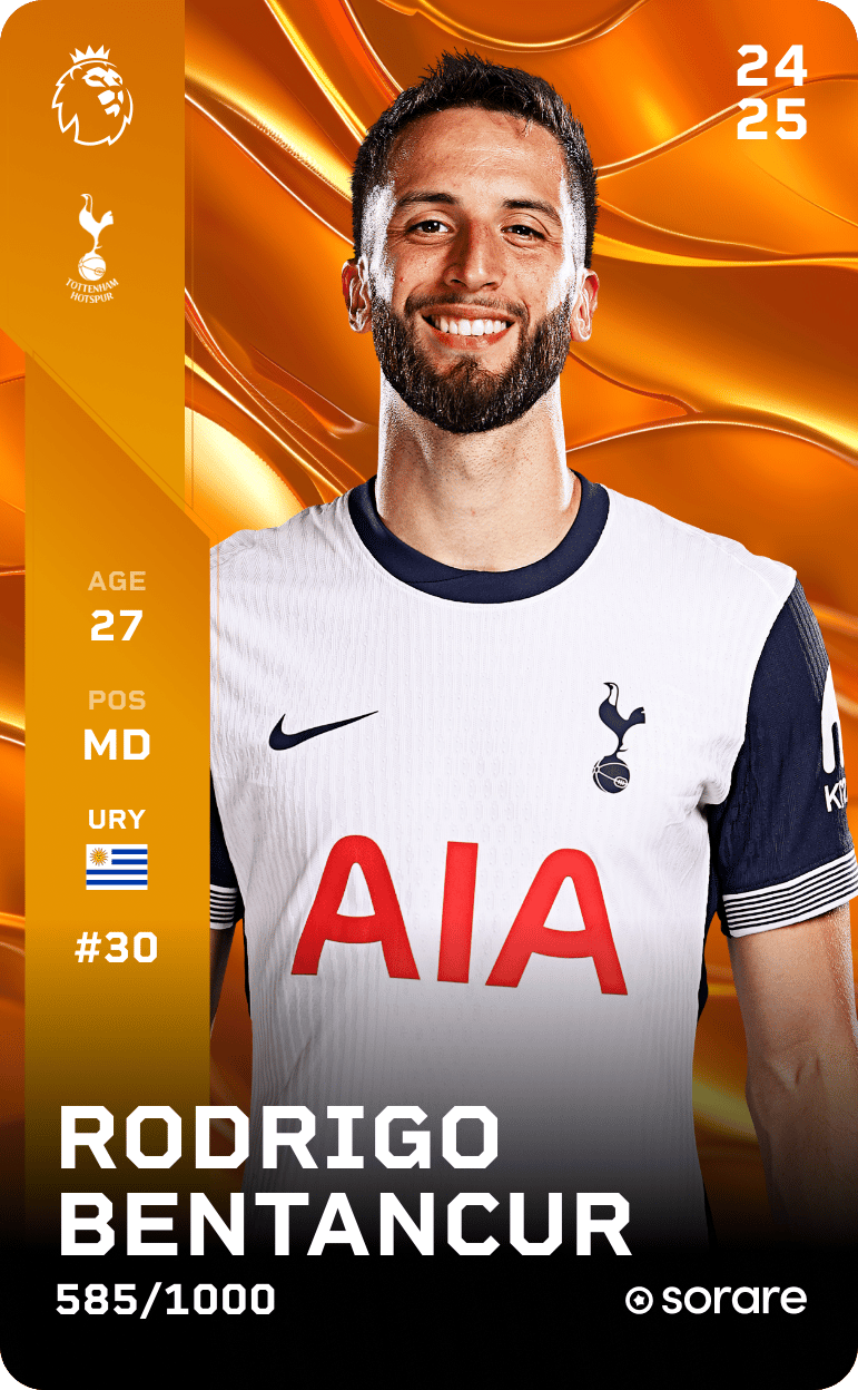 Rodrigo Bentancur 2024-25 • Limited 585/1000