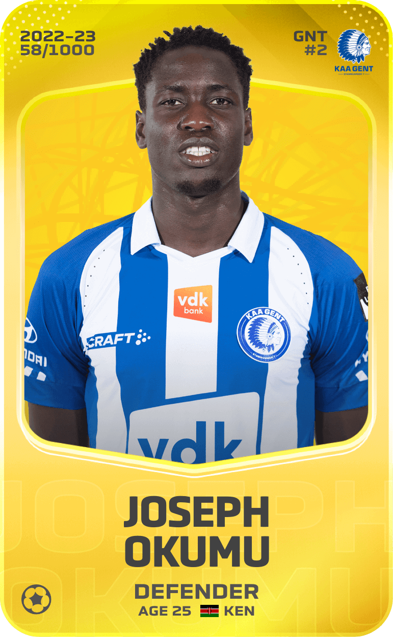Joseph Okumu 2022-23 • Limited 58/1000