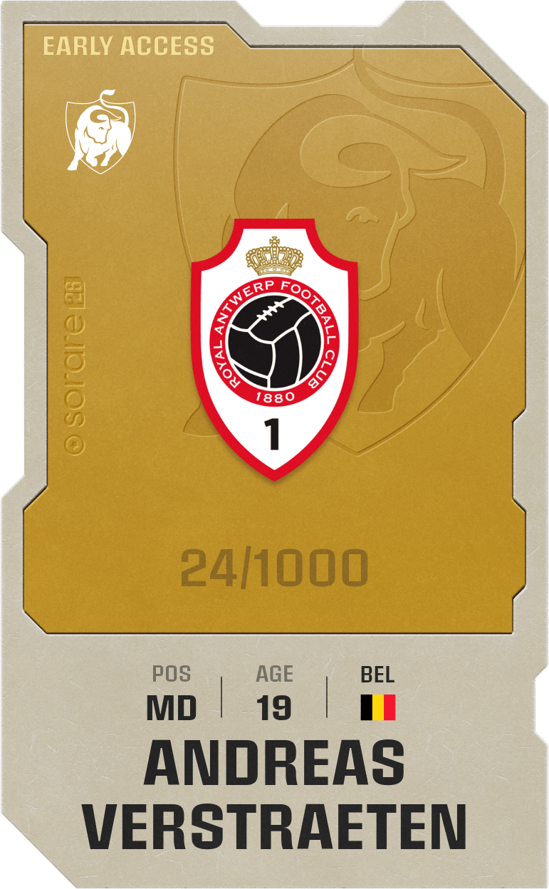 Andreas Verstraeten 2025-26 • Limited 24/1000