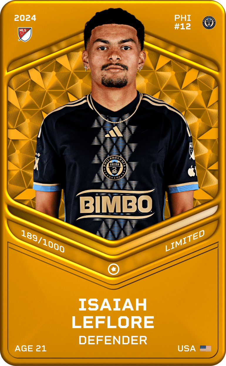 Isaiah LeFlore 2024-25 • Limited 189/1000