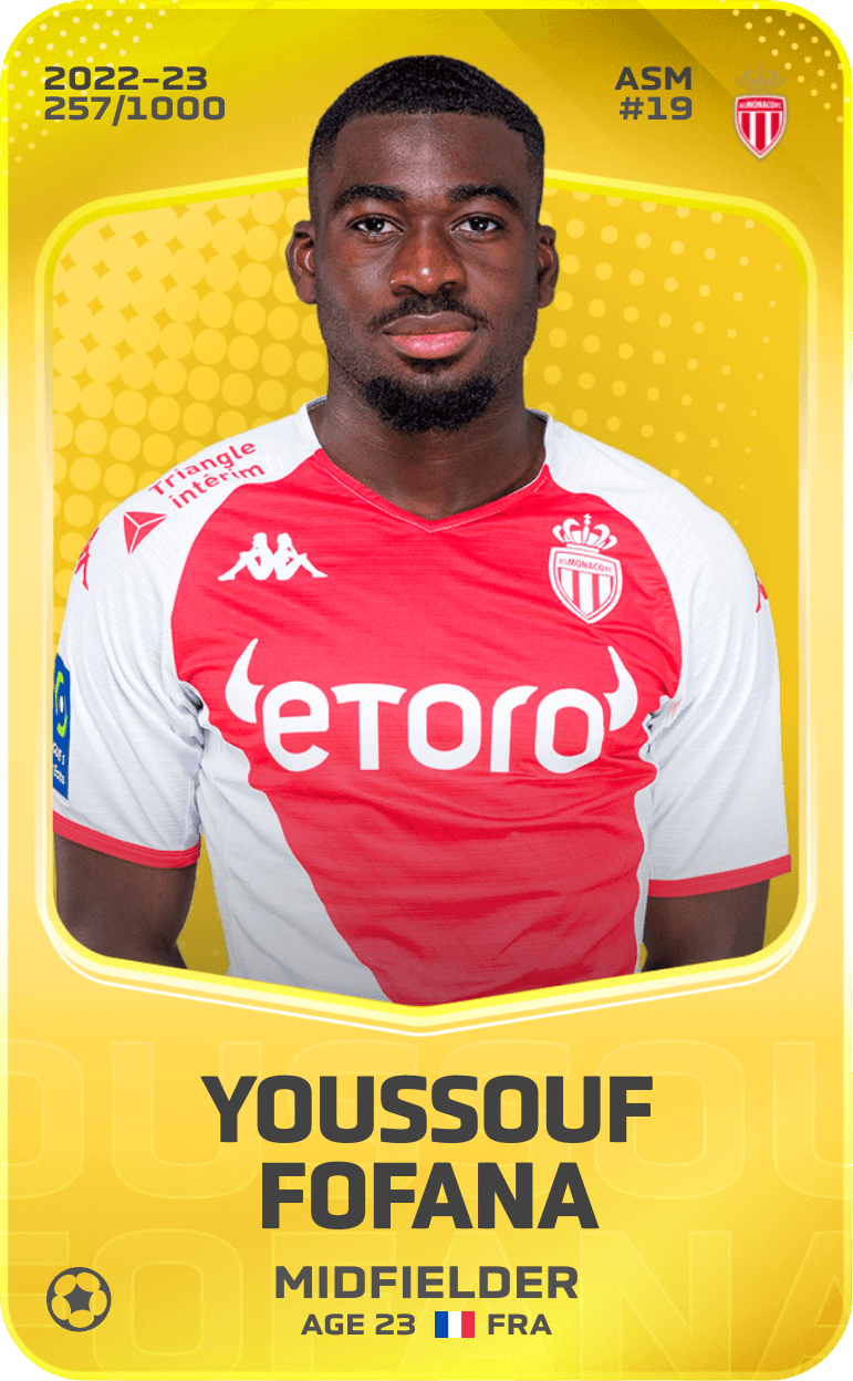 Youssouf Fofana 2022-23 • Limited 257/1000