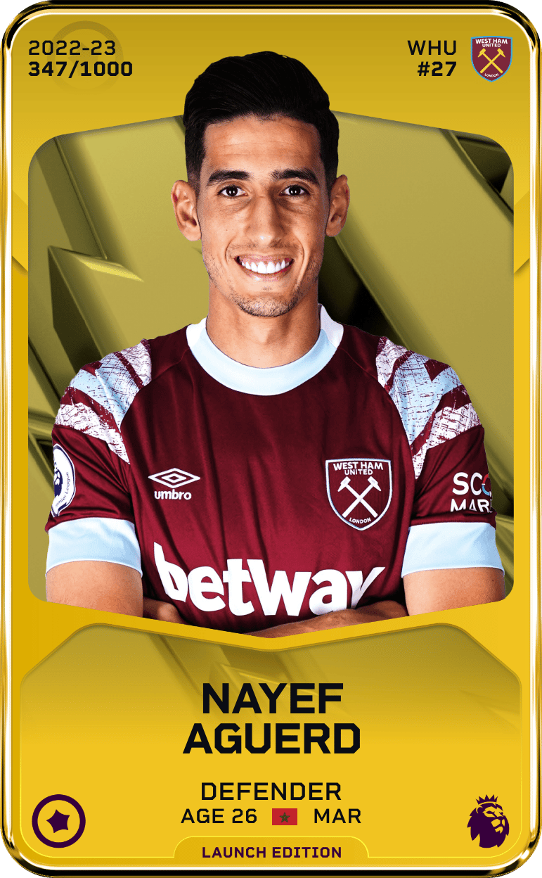 Nayef Aguerd 2022-23 • Limited 347/1000