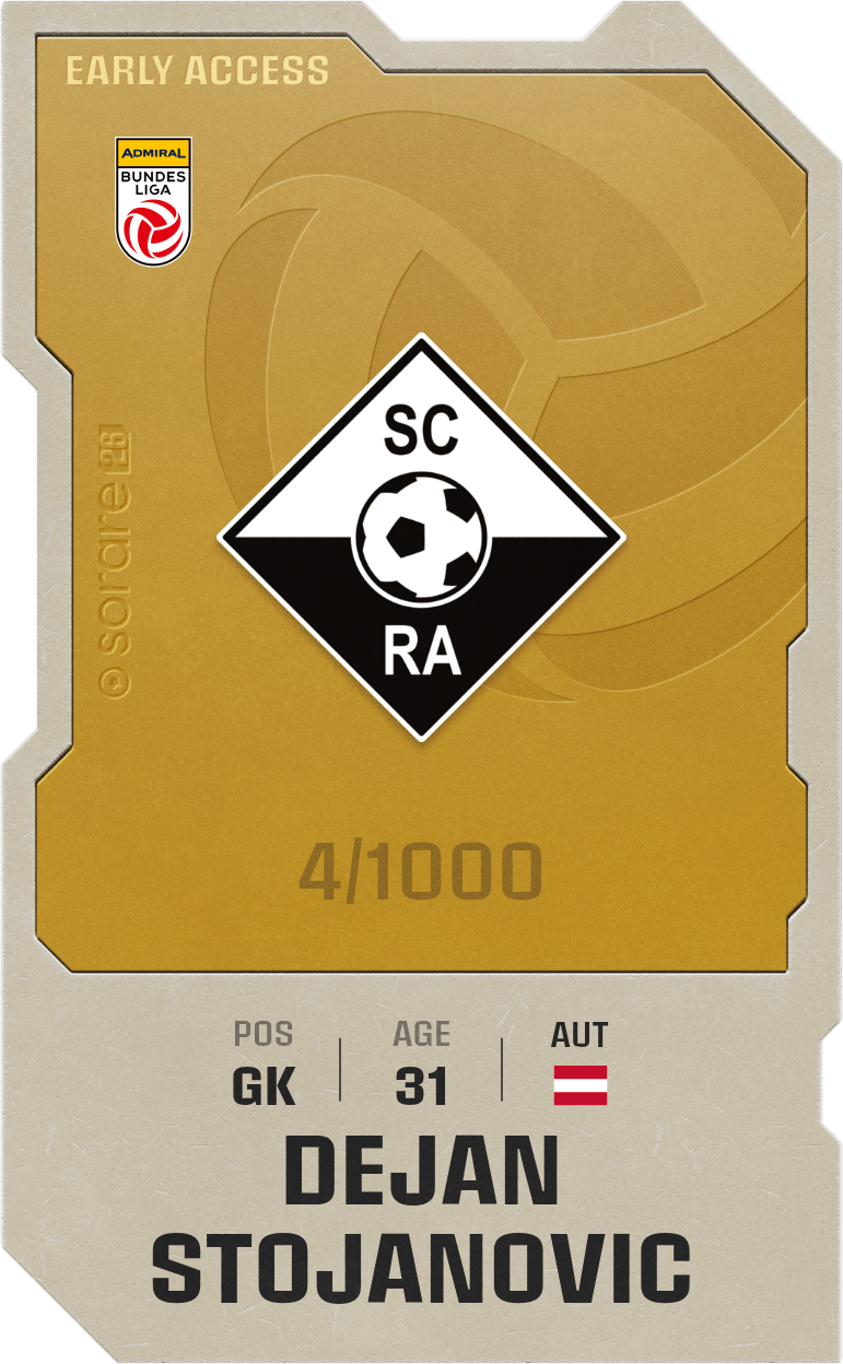 Dejan Stojanovic 2025-26 • Limited 4/1000
