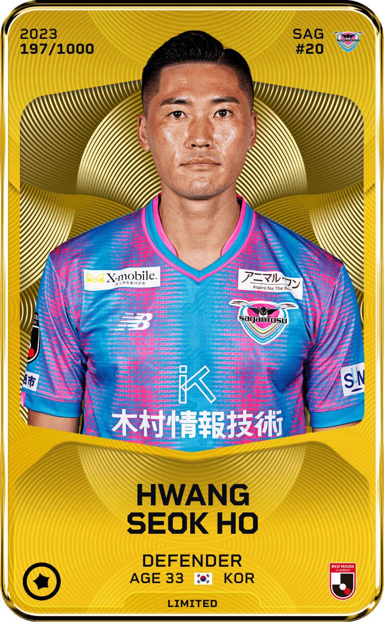 HWANG Seok Ho 2023-24 • Limited 197/1000