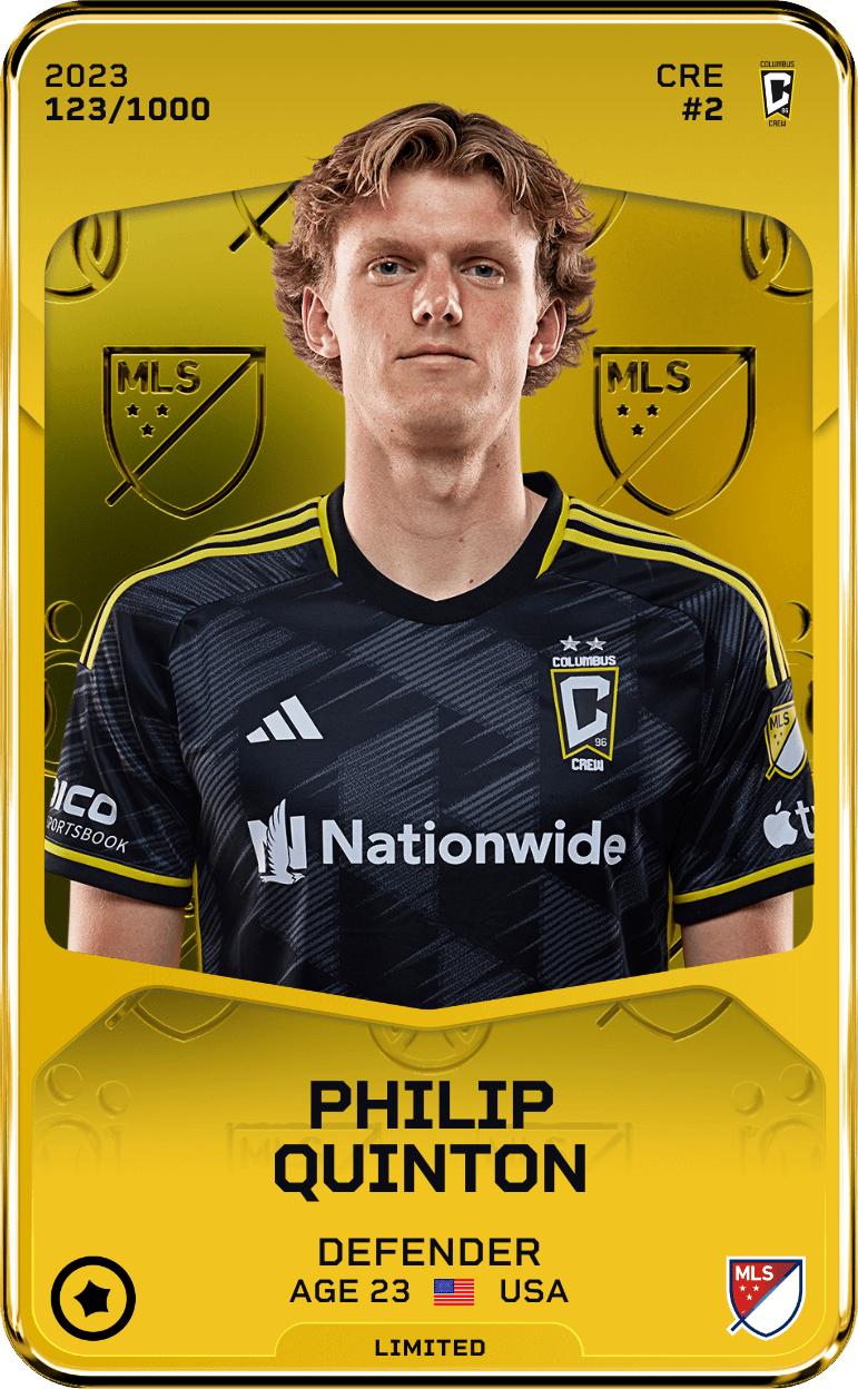 Philip Quinton 2023-24 • Limited 123/1000