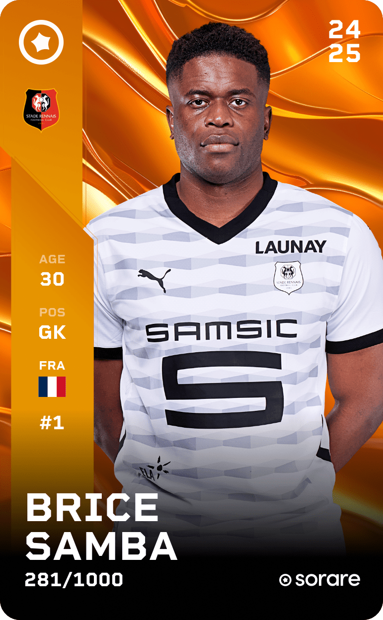 Brice Samba 2024-25 • Limited 281/1000