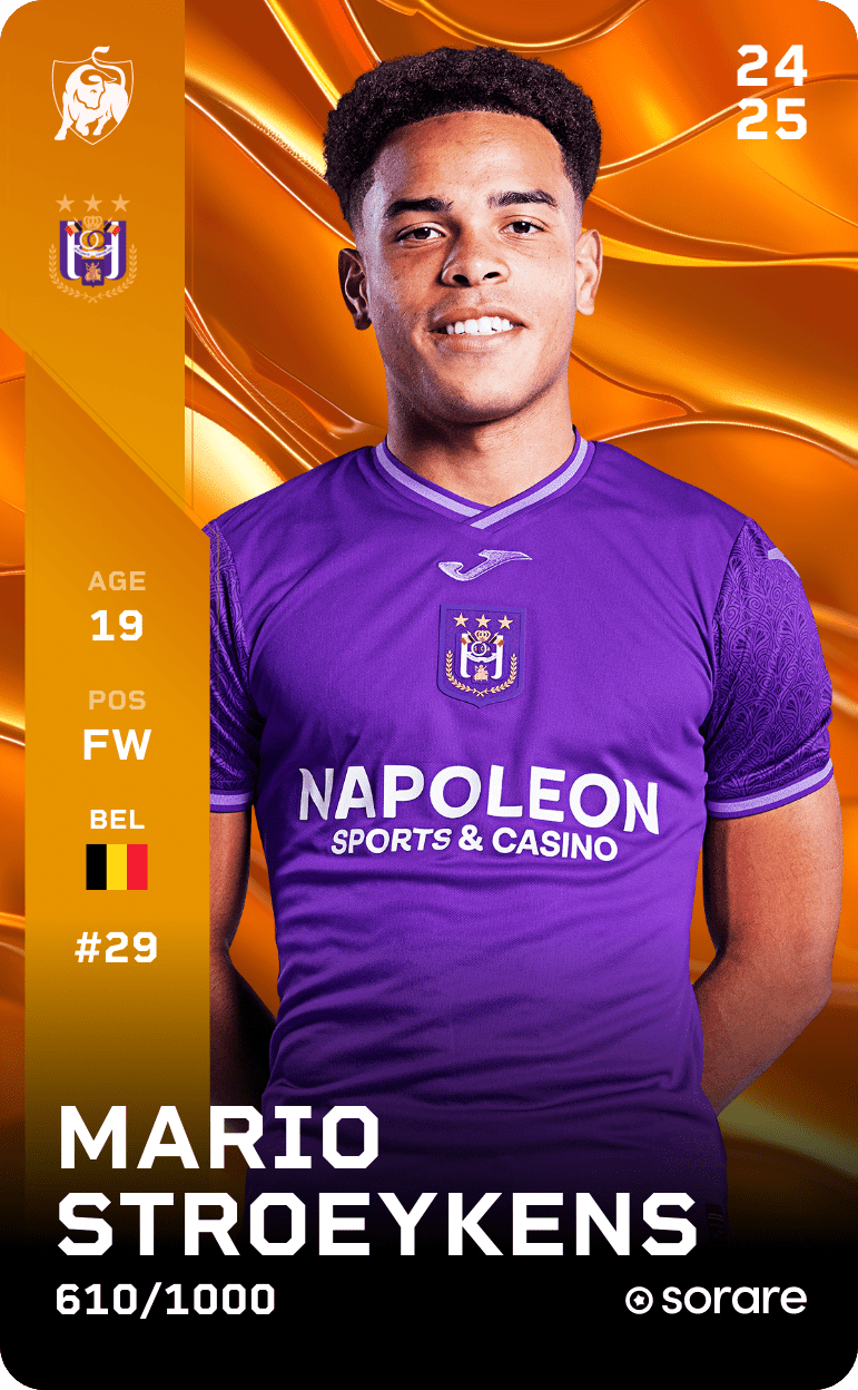 Mario Stroeykens 2024-25 • Limited 610/1000