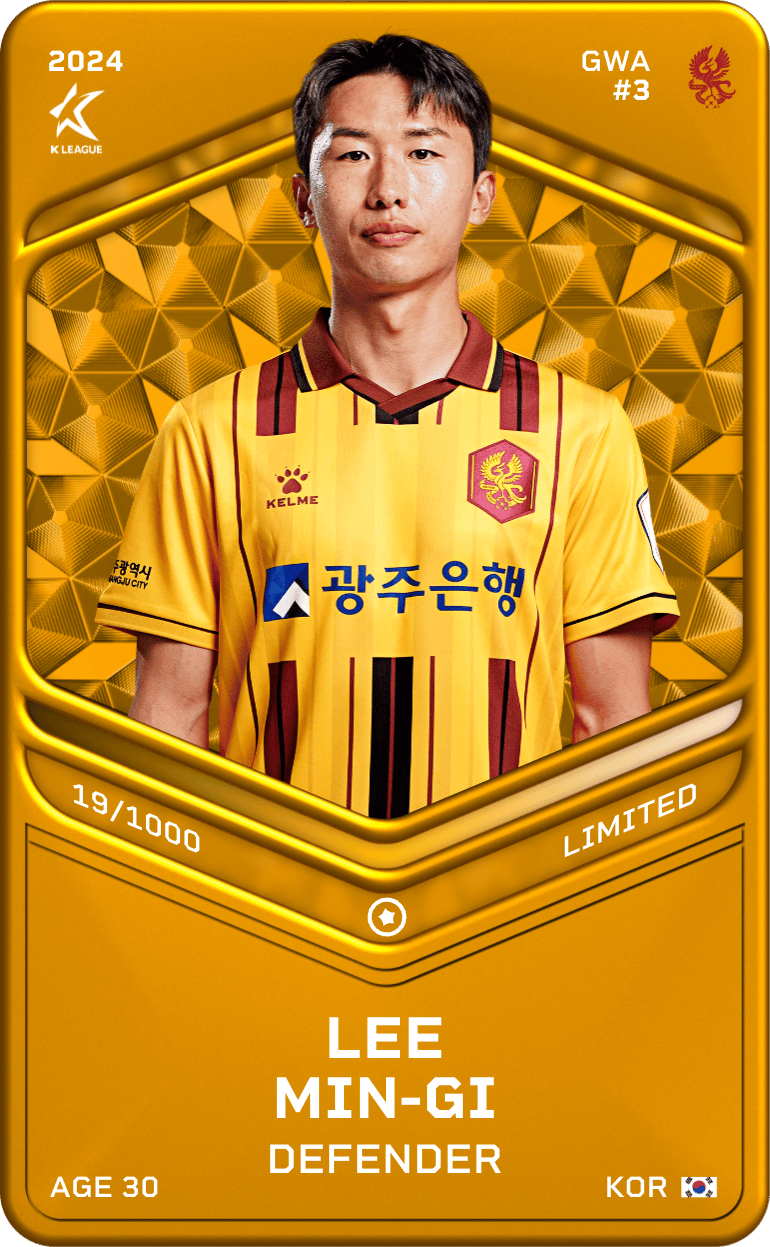Lee Min-Gi 2024-25 • Limited 19/1000
