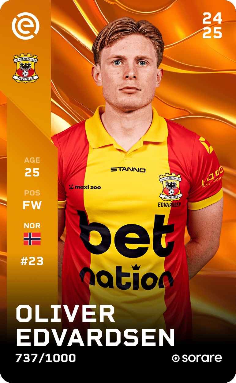 Oliver Edvardsen 2024-25 • Limited 737/1000