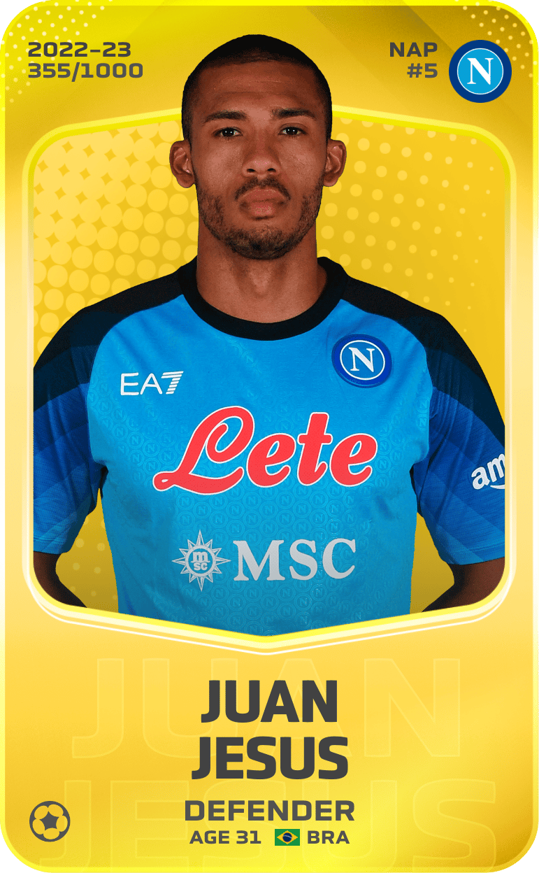Juan Jesus 2022-23 • Limited 355/1000