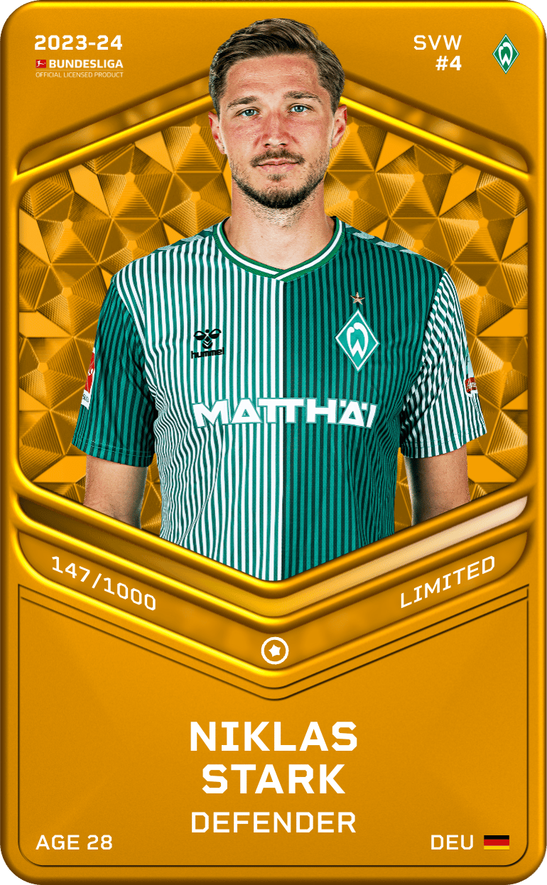 Niklas Stark 2023-24 • Limited 147/1000