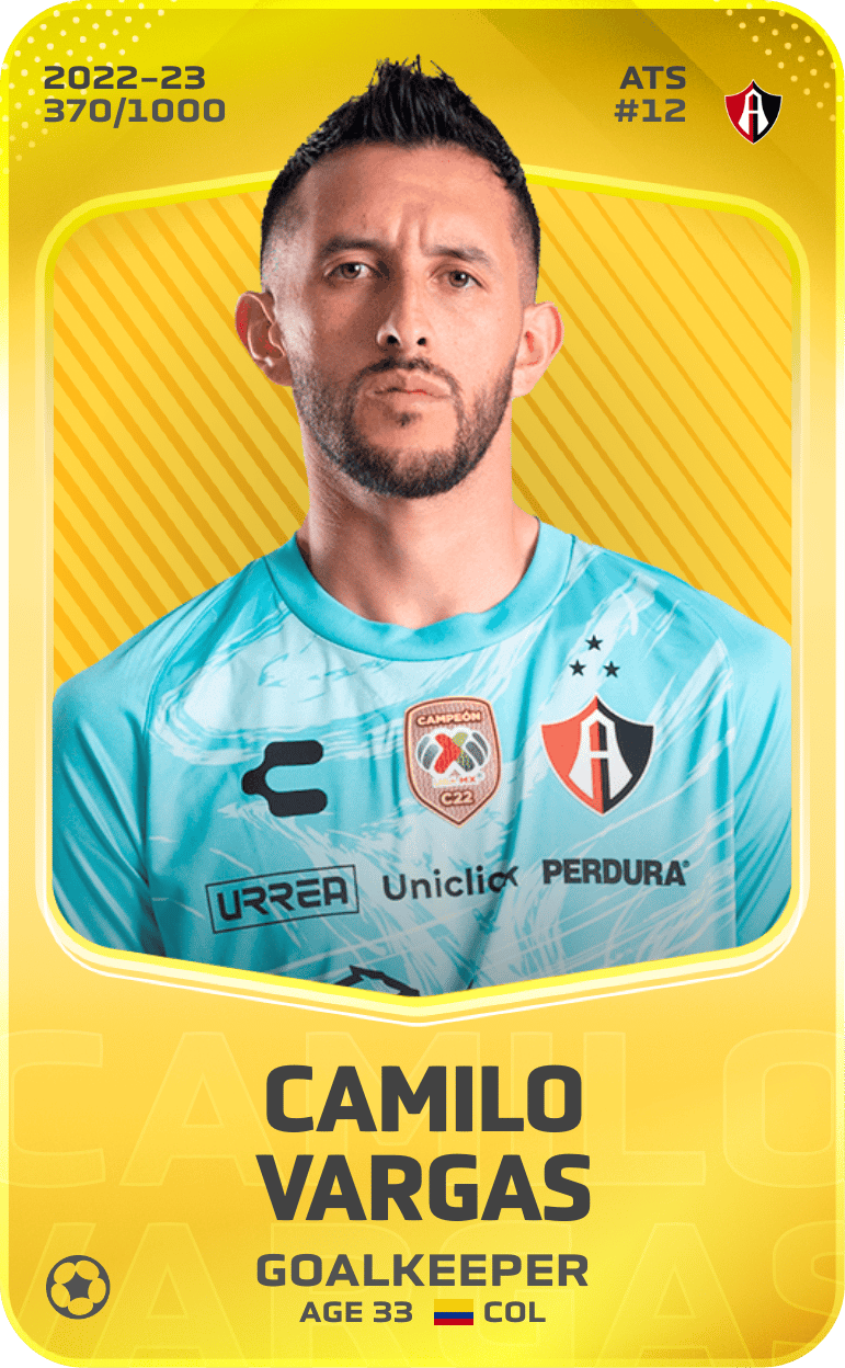 Camilo Vargas 2022-23 • Limited 370/1000