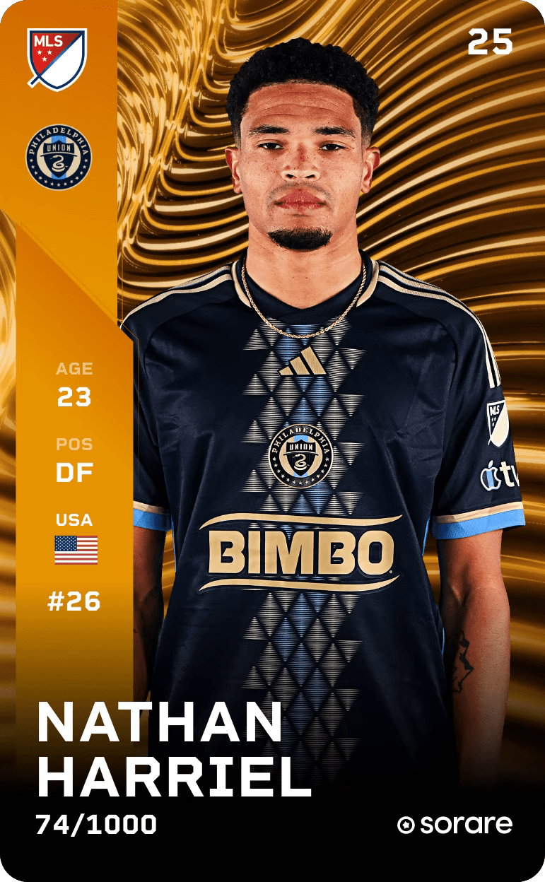 Nathan Harriel 2025-26 • Limited 74/1000