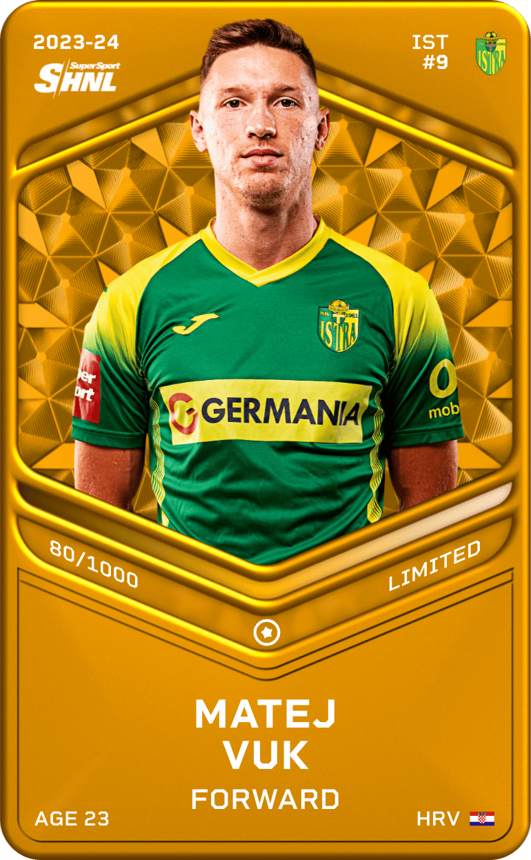 Matej Vuk 2023-24 • Limited 80/1000