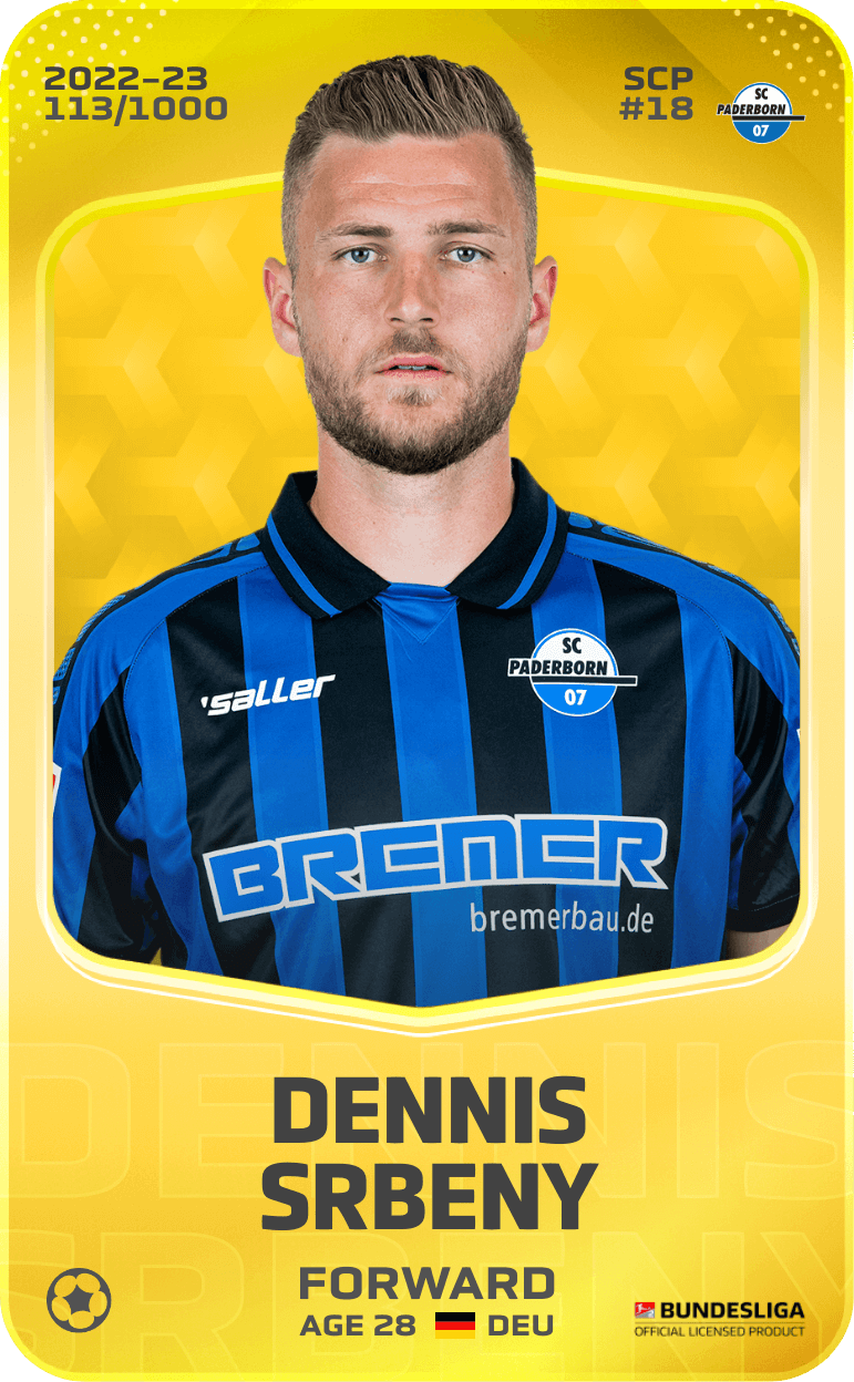 Dennis Srbeny 2022-23 • Limited 113/1000