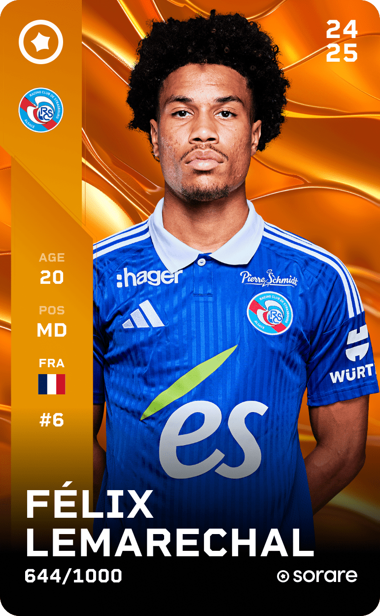 Félix Lemarechal 2024-25 • Limited 644/1000