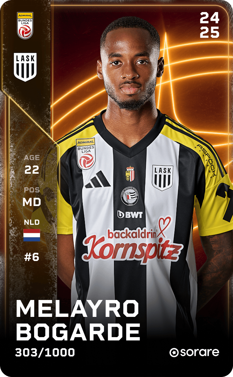 Melayro Bogarde 2024-25 • Limited 303/1000