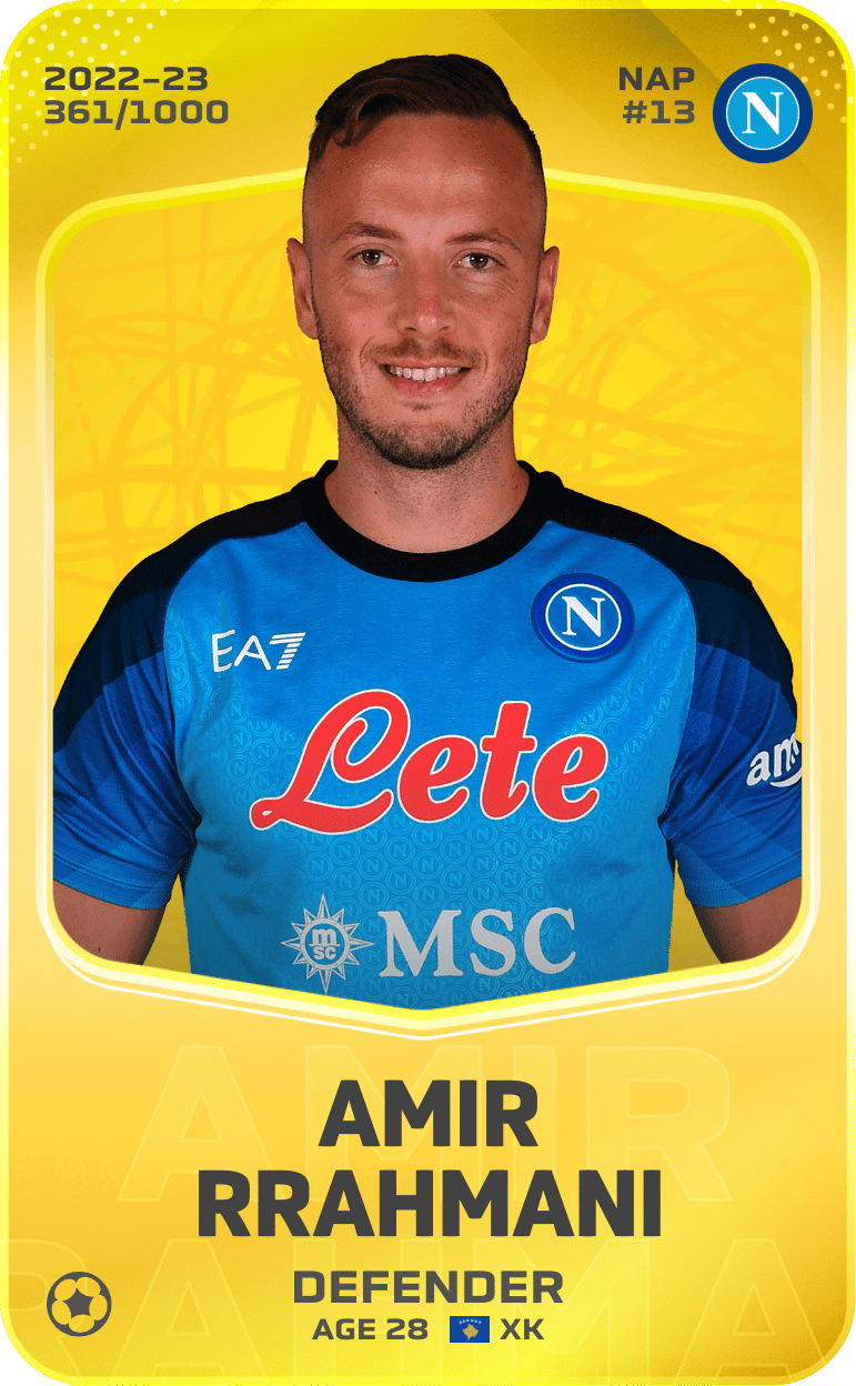 Amir Rrahmani 2022-23 • Limited 361/1000