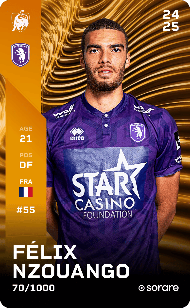 Félix Nzouango 2024-25 • Limited 70/1000