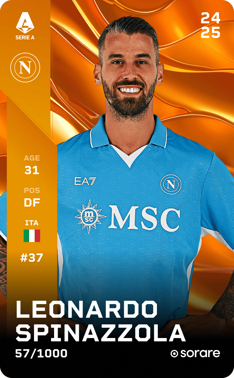 Leonardo Spinazzola 2024-25 • Limited 57/1000