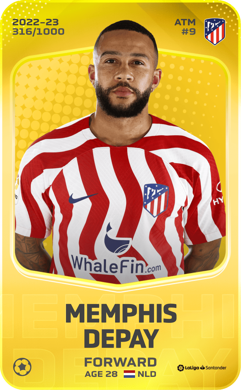 Memphis Depay 2022-23 • Limited 316/1000