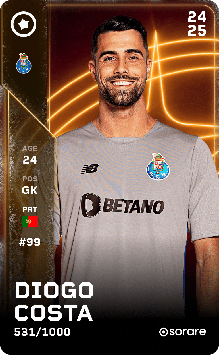 Diogo Costa 2024-25 • Limited 531/1000