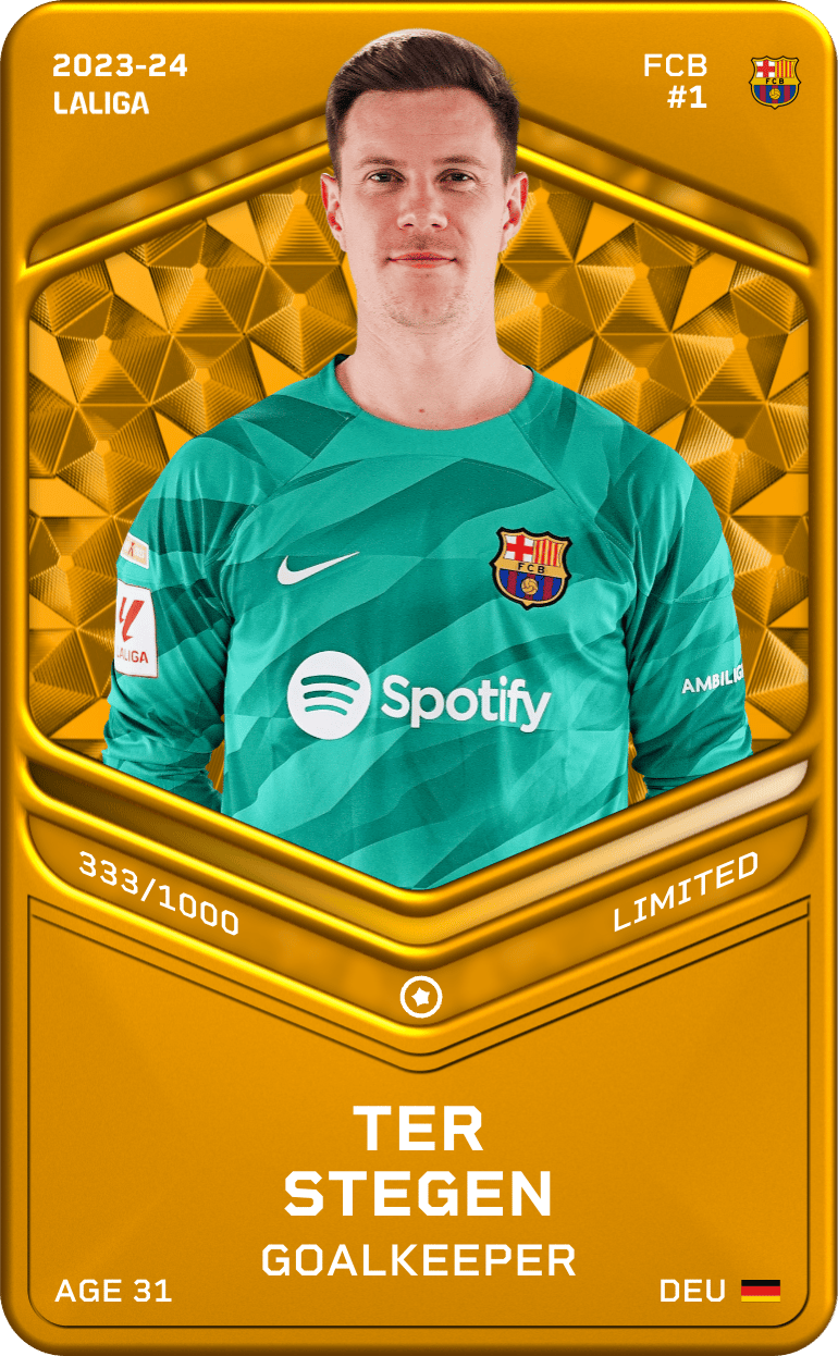 ter Stegen 2023-24 • Limited 333/1000
