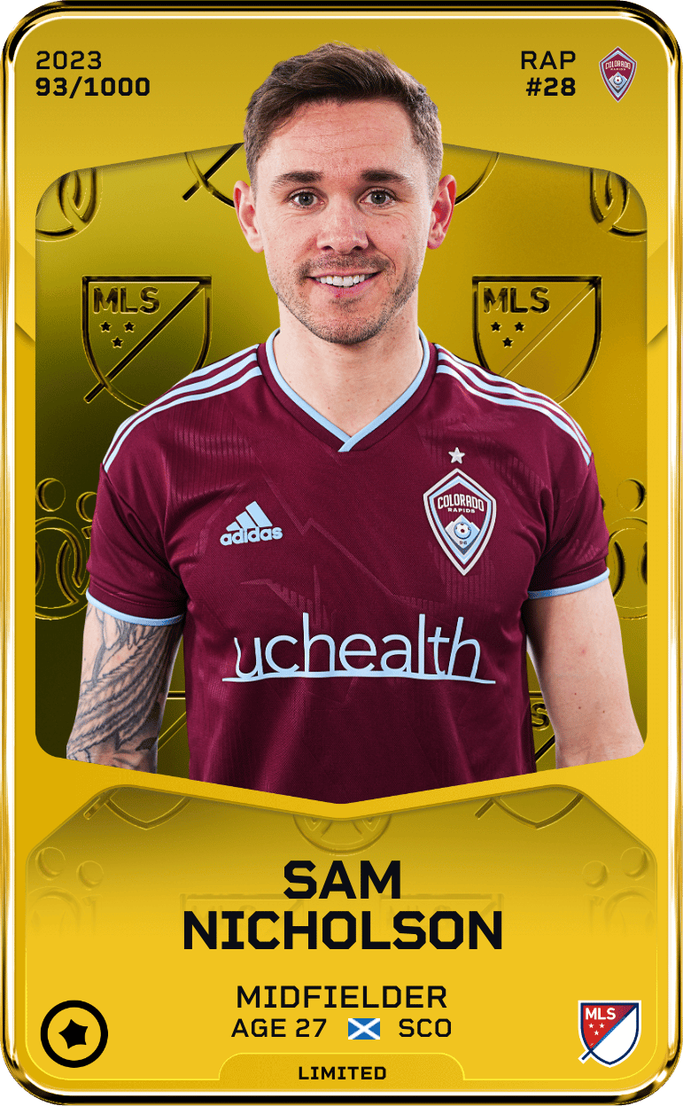 Sam Nicholson 2023-24 • Limited 93/1000
