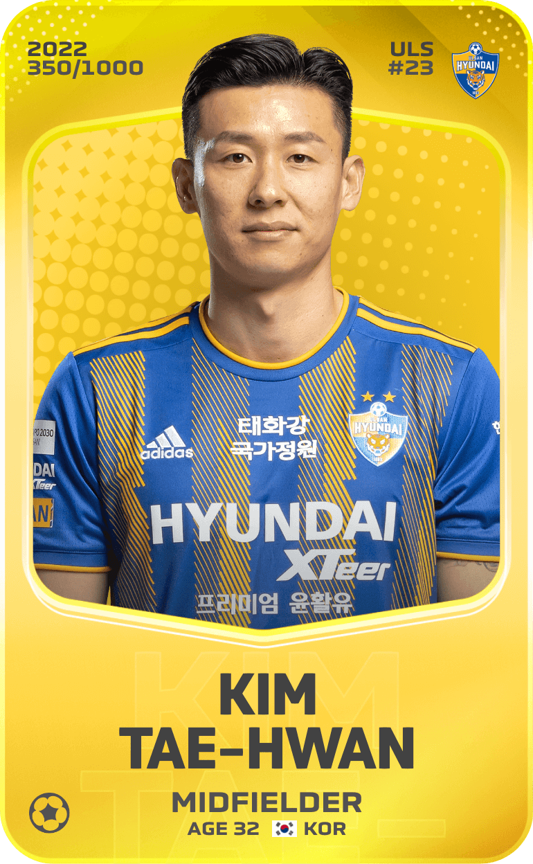 Kim Tae-Hwan 2022-23 • Limited 350/1000