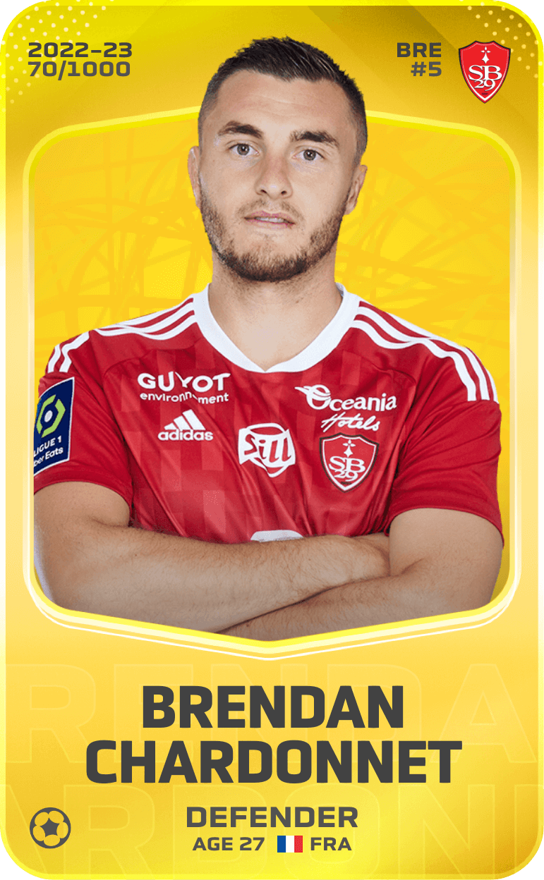 Brendan Chardonnet 2022-23 • Limited 70/1000
