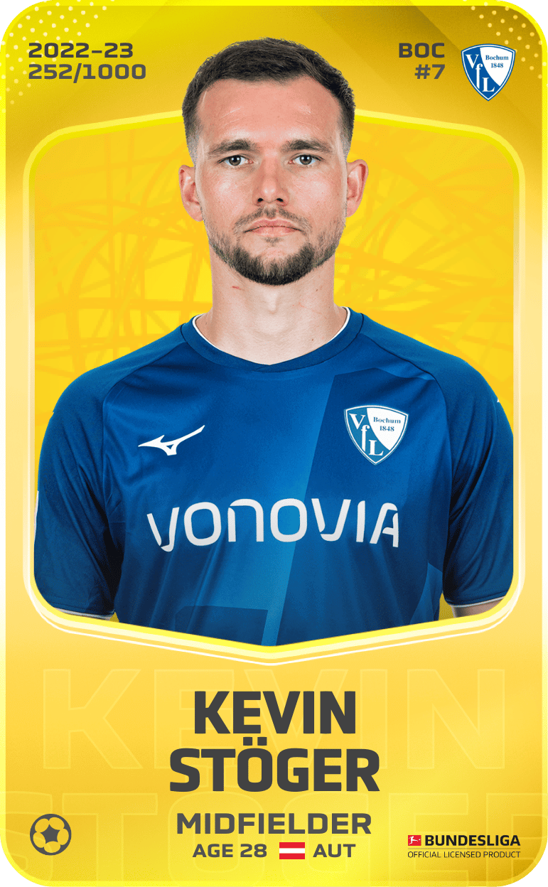 Kevin Stöger 2022-23 • Limited 252/1000